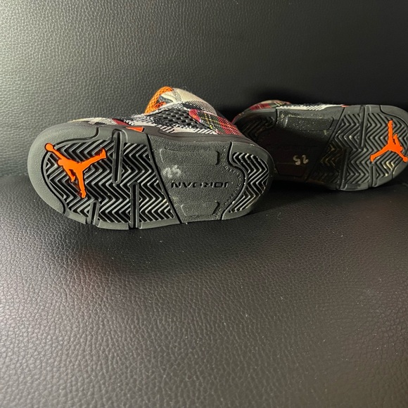 Jordan 5 "Plaid" Sneakers (Toddler Size 7C) - Perfect Christmas Gift!** - Picture 9 of 9